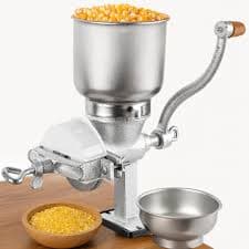 Hand-Crank Cast Iron Manual Grain & Coffee Mill